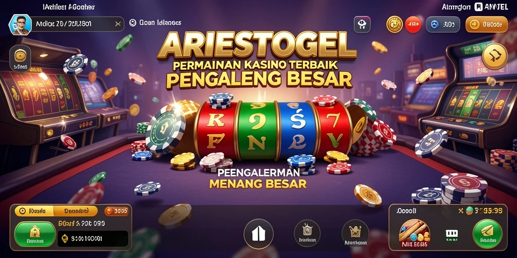 Tampilan gameplay mendebarkan di ARIESTOGEL, nikmati pengalaman Kasino terbaik.