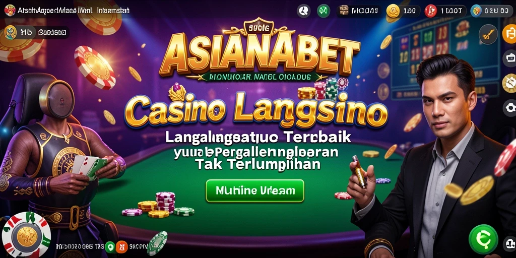 Tampilan gameplay Live Casino yang seru di ASIANABET.