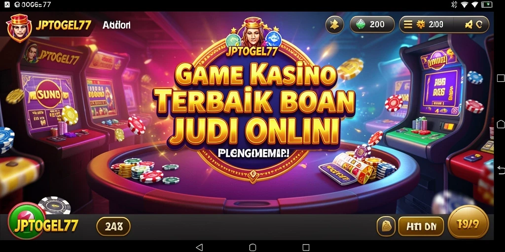 Menampilkan gameplay menarik dari JPTOGEL77 dengan pengalaman Kasino yang mendebarkan.