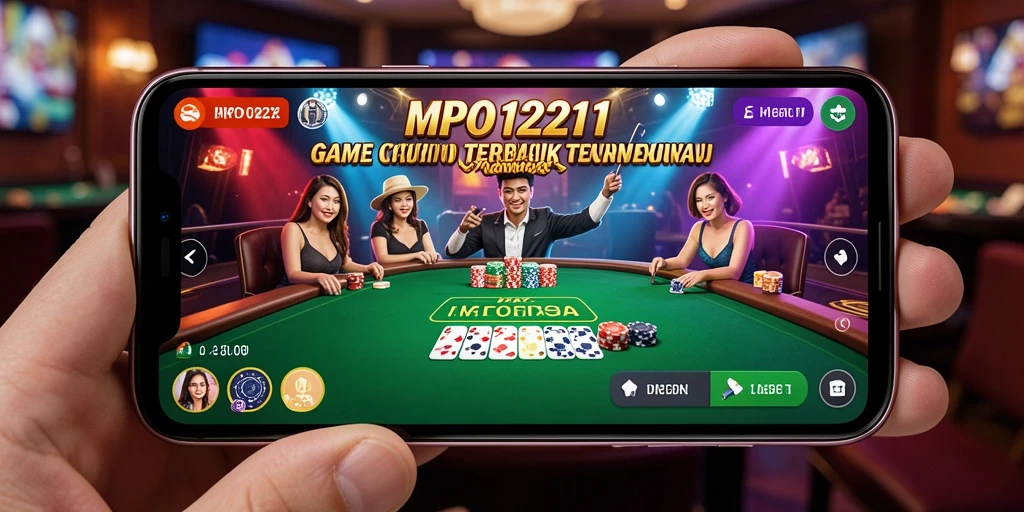 Tampilan gameplay Live Casino yang mengasyikkan dan interaktif.