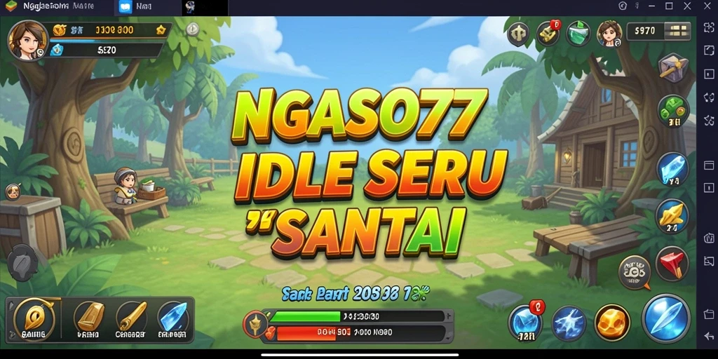 Tampilan mengagumkan dari gameplay NGASO77 yang seru.