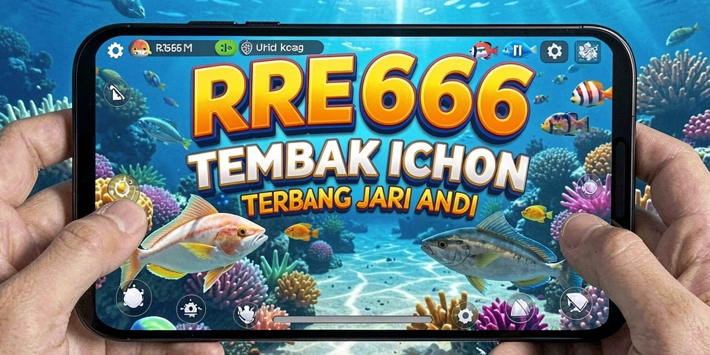Tampilan permainan Tembak Ikan yang seru dan penuh warna.