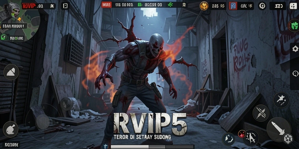 Gameplay menyeramkan dengan suasana mencekam.