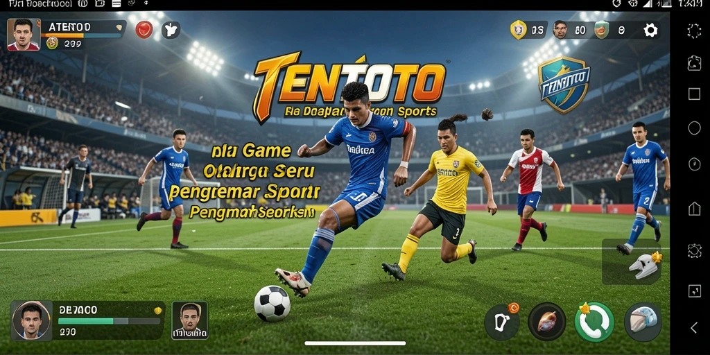 Gameplay seru dan kompetitif di TENTOTO yang memukau.