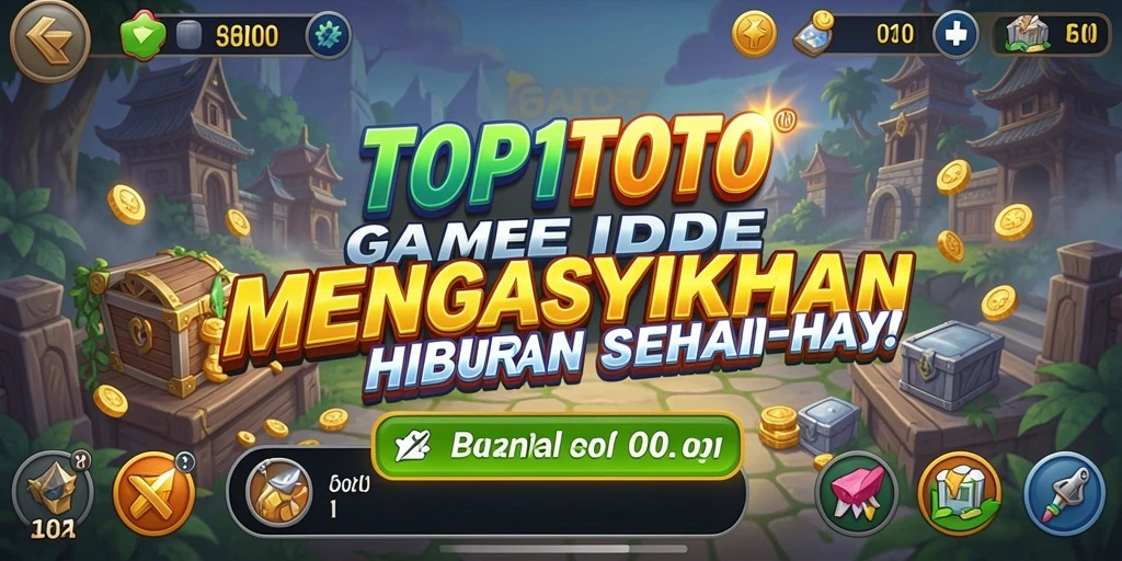Tangkapan layar menunjukkan aksi gameplay mendebarkan di TOP1TOTO.