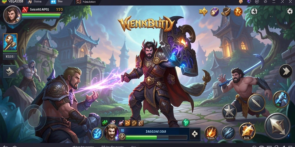 Tampilan gameplay seru dengan aksi mendebarkan dalam VEGAS338.